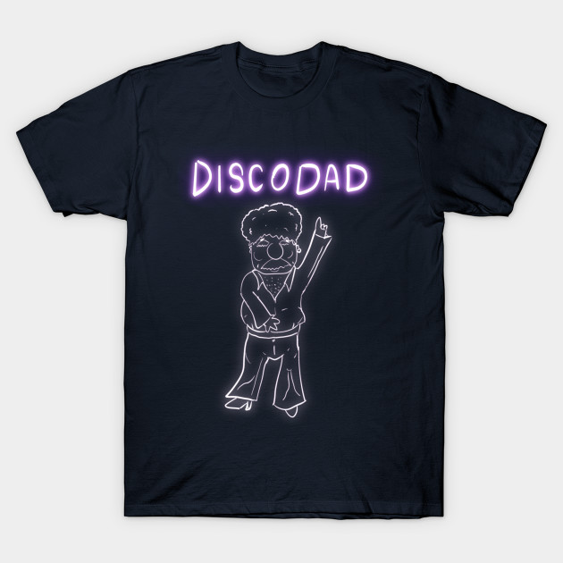 Disco dad t shirt mug coffee apparel by M G Lovecraft